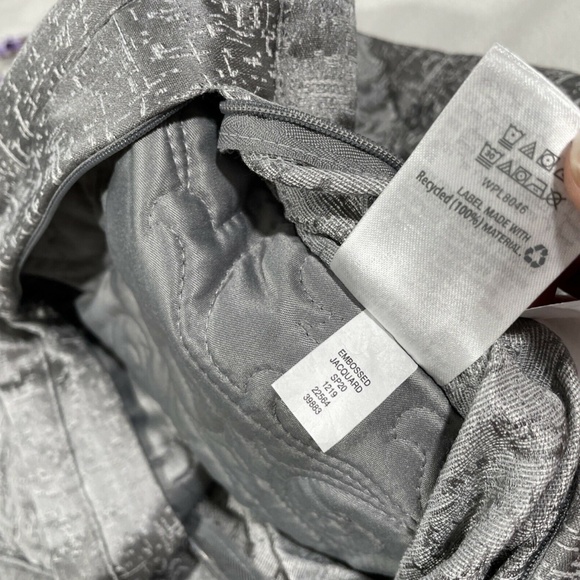 NWT [ 1 Euro ] Quilted Sham for Hotel Collection‎ Classic Embossed Jacquard - Picture 9 of 12